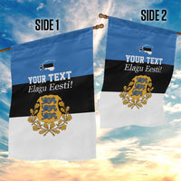 Personalized Estonia Flag Day 4 June Garden Flag Elagu Esti!