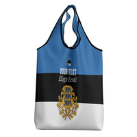 Personalized Estonia Flag Day 4 June Grocery Bag Elagu Esti!