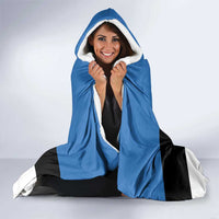 Personalized Estonia Flag Day 4 June Hooded Blanket Elagu Esti!