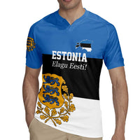 Personalized Estonia Flag Day 4 June Rugby Jersey Elagu Esti!