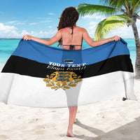 Personalized Estonia Flag Day 4 June Sarong Elagu Esti!