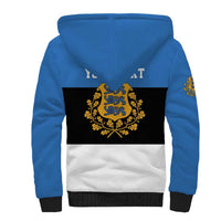 Personalized Estonia Flag Day 4 June Sherpa Hoodie Elagu Esti!
