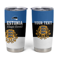 Personalized Estonia Flag Day 4 June Tumbler Cup Elagu Esti!