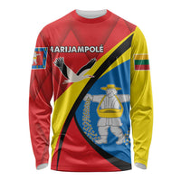 Lithuania Marijampole County Long Sleeve Shirt Marijampoles apskritis