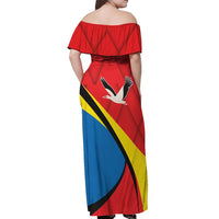 Lithuania Marijampole County Off Shoulder Maxi Dress Marijampoles apskritis