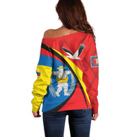 Lithuania Marijampole County Off Shoulder Sweater Marijampoles apskritis