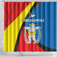 Lithuania Marijampole County Shower Curtain Marijampoles apskritis LT17 - Wonder Print Shop