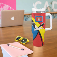 Lithuania Marijampole County Tumbler With Handle Marijampoles Apskritis LT17 - Wonder Print Shop