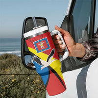 Lithuania Marijampole County Tumbler With Handle Marijampoles Apskritis LT17 - Wonder Print Shop