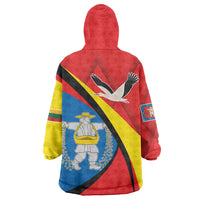 Lithuania Marijampole County Wearable Blanket Hoodie Marijampoles apskritis LT17 - Wonder Print Shop