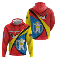 Lithuania Marijampole County Zip Hoodie Marijampoles apskritis LT17 - Wonder Print Shop