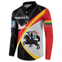 Lithuania Panevezys County Button Sweatshirt Panevezio Apskritis