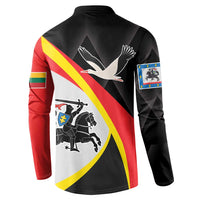 Lithuania Panevezys County Button Sweatshirt Panevezio Apskritis