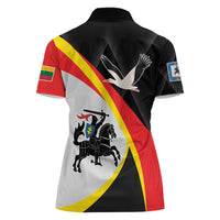 Lithuania Panevezys County Women Polo Shirt Panevezio Apskritis LT17 - Wonder Print Shop