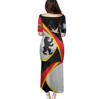 Lithuania Siauliai County Family Matching Puletasi and Hawaiian Shirt Siauliu Apskritis