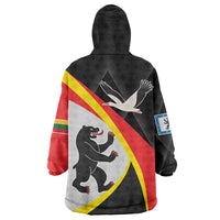 Lithuania Siauliai County Wearable Blanket Hoodie Siauliu Apskritis LT17 - Wonder Print Shop