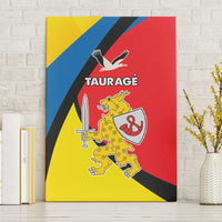 Lithuania Taurage County Canvas Wall Art Taurages Apskritis