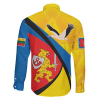 Lithuania Taurage County Family Matching Summer Maxi Dress and Hawaiian Shirt Taurages Apskritis