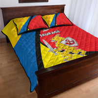 Lithuania Taurage County Quilt Bed Set Taurages Apskritis LT17 - Wonder Print Shop