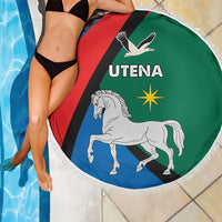 Lithuania Utena County Beach Blanket Utenos Apskritis