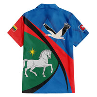 Lithuania Utena County Family Matching Long Sleeve Bodycon Dress and Hawaiian Shirt Utenos Apskritis