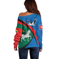Lithuania Utena County Off Shoulder Sweater Utenos Apskritis