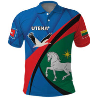 Lithuania Utena County Polo Shirt Utenos Apskritis