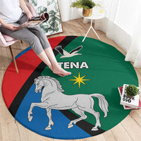 Lithuania Utena County Round Carpet Utenos Apskritis LT17 - Wonder Print Shop