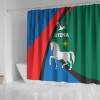 Lithuania Utena County Shower Curtain Utenos Apskritis LT17 - Wonder Print Shop