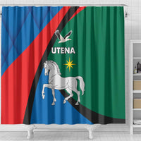 Lithuania Utena County Shower Curtain Utenos Apskritis LT17 - Wonder Print Shop