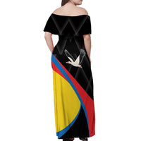 Lithuania Vilnius County Off Shoulder Maxi Dress Vilniaus Apskritis