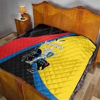 Lithuania Vilnius County Quilt Vilniaus Apskritis LT17 - Wonder Print Shop