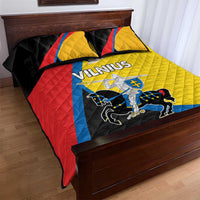 Lithuania Vilnius County Quilt Bed Set Vilniaus Apskritis LT17 - Wonder Print Shop