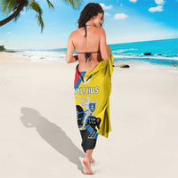 Lithuania Vilnius County Sarong Vilniaus Apskritis LT17 - Wonder Print Shop