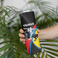 Lithuania Vilnius County Skinny Tumbler Vilniaus Apskritis LT17 - Wonder Print Shop