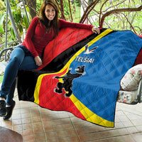 Lithuania Telsiai County Quilt Telsiu Apskritis LT17 - Wonder Print Shop