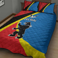 Lithuania Telsiai County Quilt Bed Set Telsiu Apskritis LT17 - Wonder Print Shop