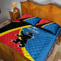 Lithuania Telsiai County Quilt Bed Set Telsiu Apskritis LT17 - Wonder Print Shop