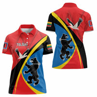 Lithuania Telsiai County Women Polo Shirt Telsiu Apskritis LT17 - Wonder Print Shop