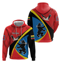 Lithuania Telsiai County Zip Hoodie Telsiu Apskritis LT17 - Wonder Print Shop