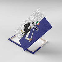 Personalized Ireland Connacht Black Eagle and Armed hand Canvas Wall Art Connachta Flag Style with Celtic Patern