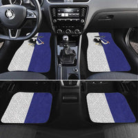 Personalized Ireland Connacht Black Eagle and Armed hand Car Mats Connachta Flag Style with Celtic Patern