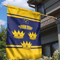 Personalized Ireland Munster Three Gold Crowns Garden Flag An Mhumhain Flag Three Gold Crowns