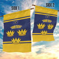 Personalized Ireland Munster Three Gold Crowns Garden Flag An Mhumhain Flag Three Gold Crowns