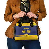 Personalized Ireland Munster Three Gold Crowns Shoulder Handbag An Mhumhain Flag Three Gold Crowns
