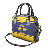 Personalized Ireland Munster Three Gold Crowns Shoulder Handbag An Mhumhain Flag Three Gold Crowns