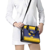 Personalized Ireland Munster Three Gold Crowns Shoulder Handbag An Mhumhain Flag Three Gold Crowns