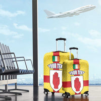 Personalized Ireland Ulster Luggage Cover Ulaidh Flag With Celtic Patern