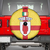 Personalized Ireland Ulster Spare Tire Cover Ulaidh Flag With Celtic Patern