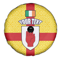 Personalized Ireland Ulster Spare Tire Cover Ulaidh Flag With Celtic Patern